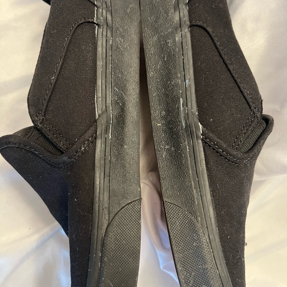 Black High-Top Sneakers